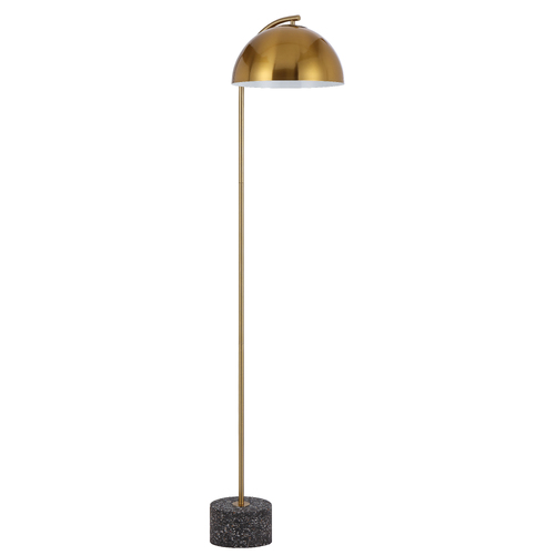 ORTEZ FLOOR LAMP 25wE27max L:400 W:180 H:1500 cable2.0 foot BLACK TERRAZZO / ANT GOLD