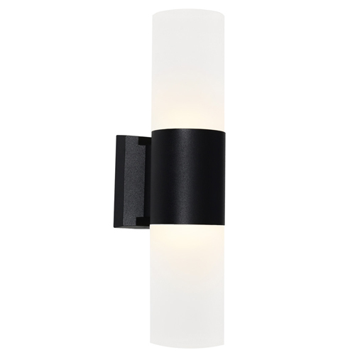 OTTAWA EXTERIOR WALL LIGHT BLACK