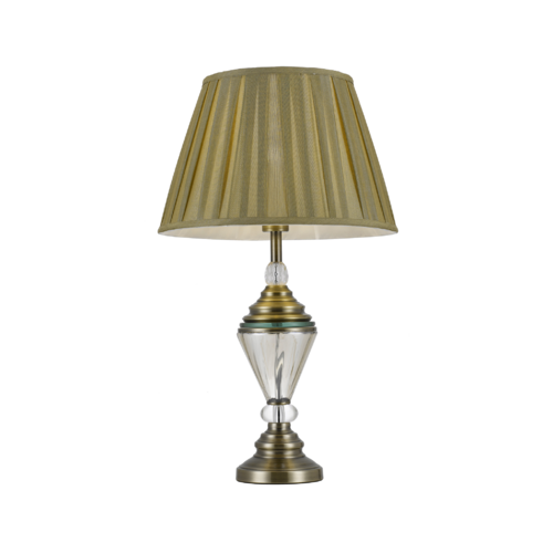 OXFORD TABLE LAMP 40wE27  D:400 H:600 ANT.BRASS / GOLD