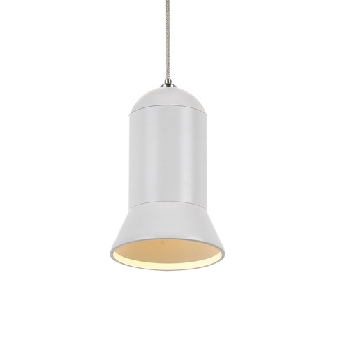 PARKER LED PENDANT 10wCOB DIM D:90 H:150 cab2 900Lm WHITE/WHITE 3000k