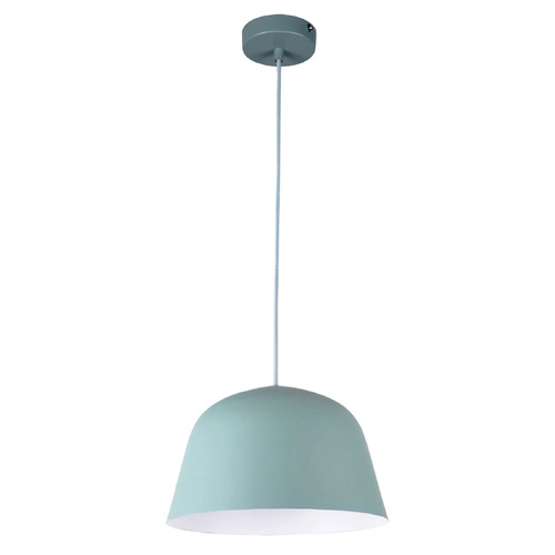 PENDANT ES Matt Green ANGLED DOME OD250mm