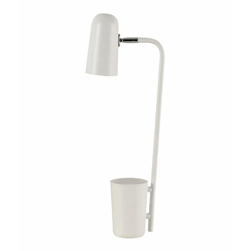 TABLE SES Matt Wh ELLIPSE OD160mm Adj with Storage