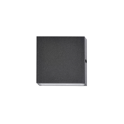 PILLAR FIXED 12V 3W SQ Blk 3K IP65 Flush Mount 300 Lm
