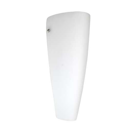 PEG WALL LAMP 42wE27 max OPAL MATT / PB+CH