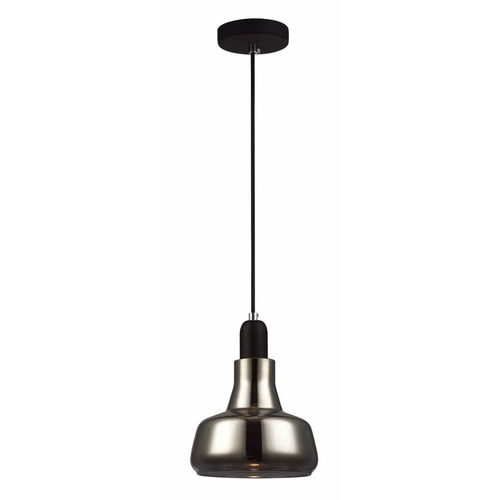 PENDANT GU10 Smoke Glass DOME OD165mm