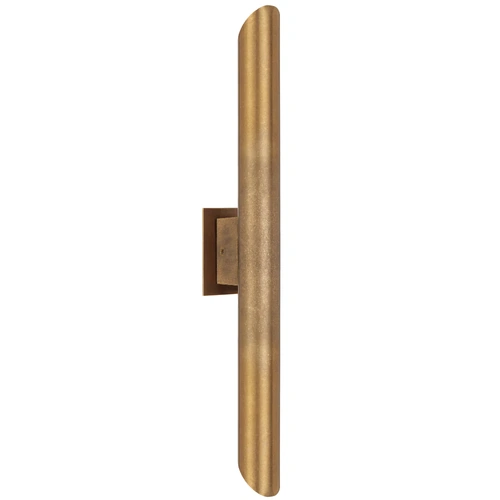 PENROS BRASS EXTERIOR 6wLED 3000K 45d IP65 L65 W38 H430 590Lm NATURAL BRASS