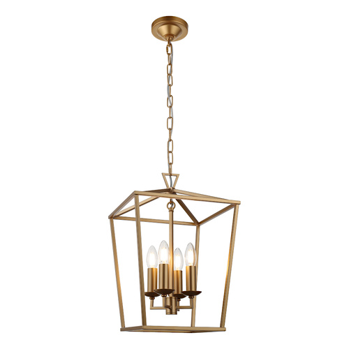 PERIGAN 4LT PENDANT MATT GOLD