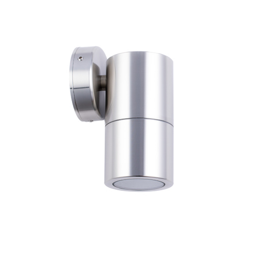 PILLAR FIXED GU10 SS316 IP65 RND B/Plate