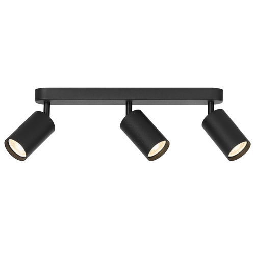 PICARD 3 SPOT 3x7wGU10max 3CCT NON-DIM L:380 W:55 H:155 BLACK SAND