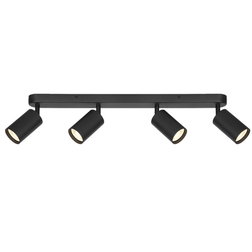 PICARD 4 SPOT 4x7wGU10max 3CCT NON-DIM L:580 W:58 H:155 BLACK SAND