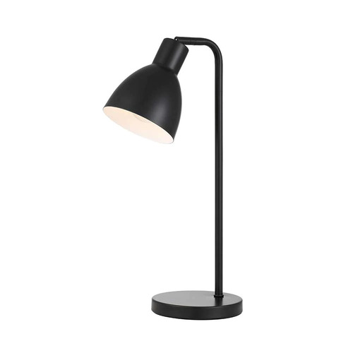 PIVOT TABLE LAMP 25wE27max H:450 D:150 BLACK/BLACK Cab:1.5m