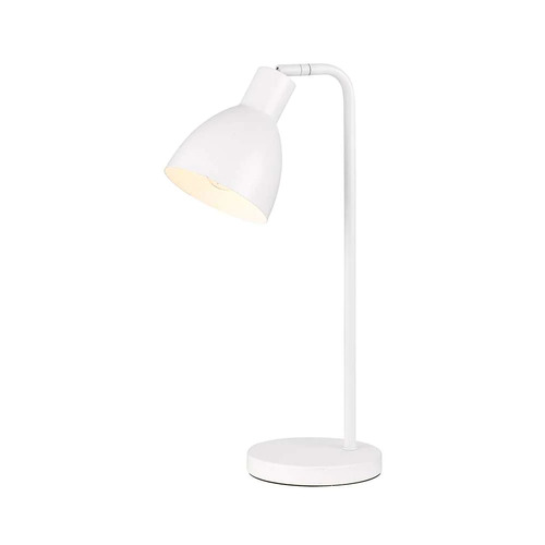 PIVOT TABLE LAMP 25wE27max H:450 D:150 WHITE/WHITE Cab:1.5m