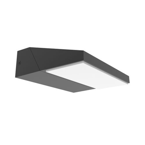 WALL S/M 13W Adj Wedge Dark Grey 3K IP65 650 Lm