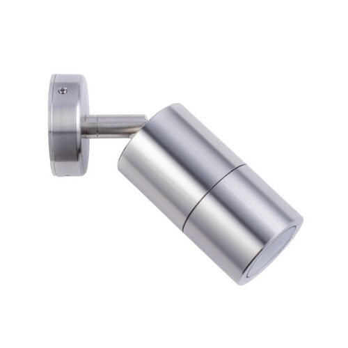 PILLAR S/ADJ 12V MR16 SS316 IP65 RND B/Plate