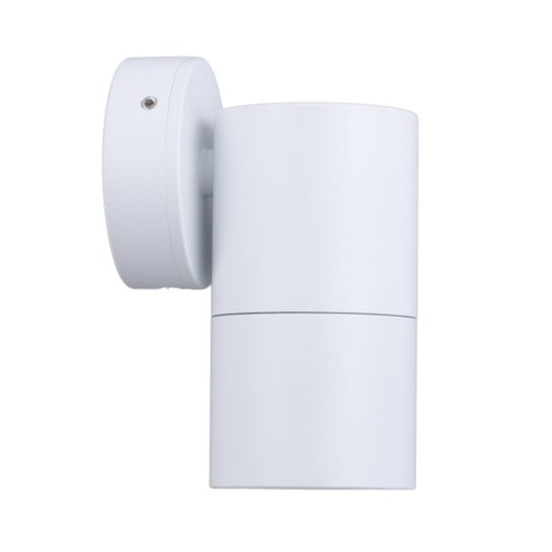 PILLAR FIXED 12V MR16 Wh IP65 RND B/Plate