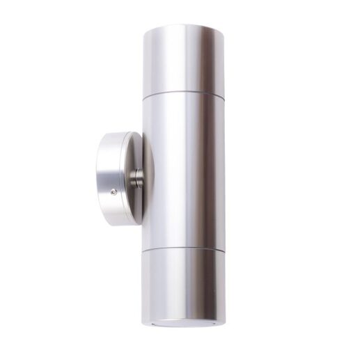 PILLAR Up/Dn 12V MR16 SS316 IP65 RND B/Plate