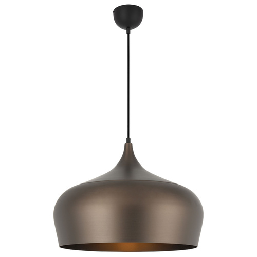 POLK 45 PENDANT 25wE27max D450 H380 + 1.5 TEX BRONZE BRUSHED (BLACK)