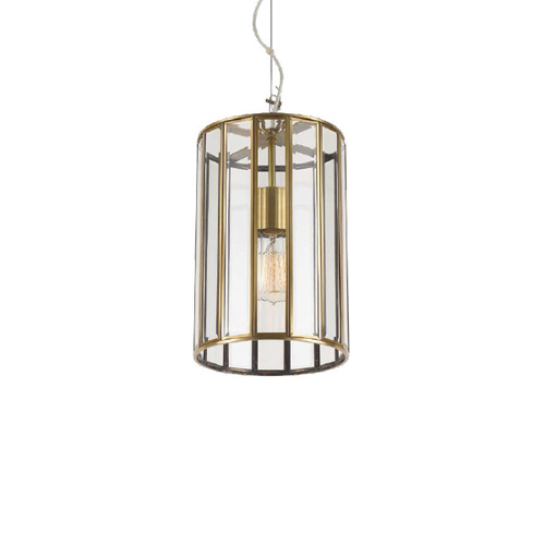 PRATT 20 PENDANT 25wE27max D:200 H:300 ANTIQUE BRASS