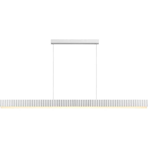 PRINIA WAVED 2532MM LINEAR LED PENDANT 76W TRI COLOUR NON-DIMMABLE WHITE IP20