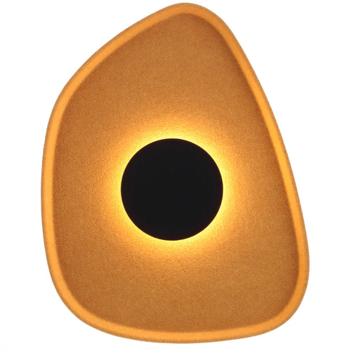 RAXA FELT WALL LIGHT 5wLED NonDIM CRI>90 P:70 L:400 H:310 3000K 42Lm dijon ORANGE/ GREY
