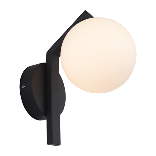RAYNA 1LT WALL LIGHT BLACK
