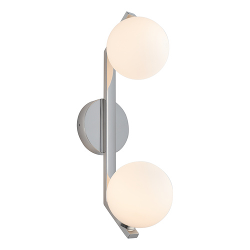 RAYNA 2LT WALL LIGHT CHROME