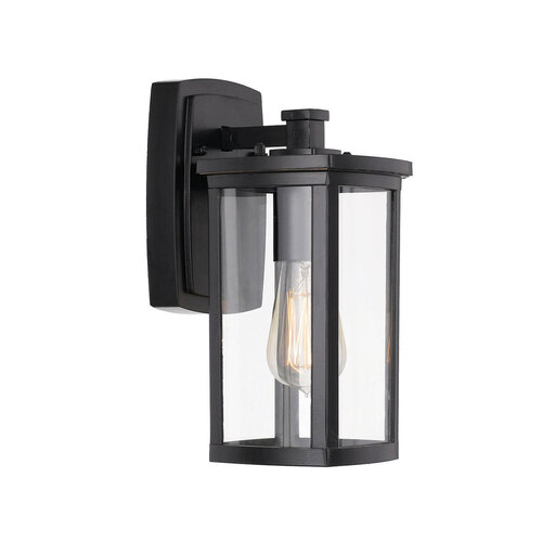 REESE EXTERIOR WALL BRACKET 25wE27max W:145 H:285 P:170 IP43 BLACK