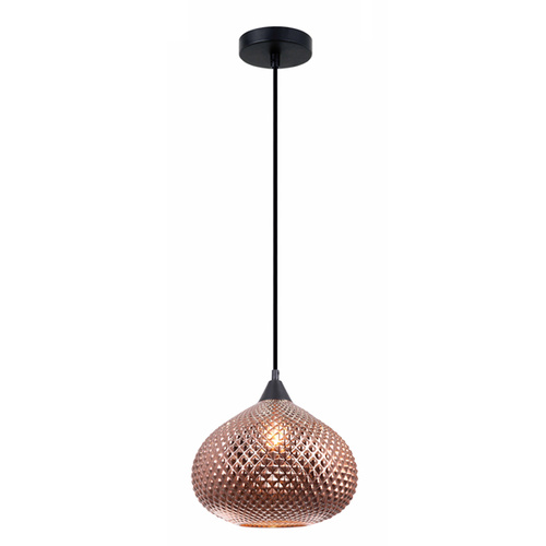 PENDANT ES Copper (Glass) WINE GLASS w/segments OD290mm