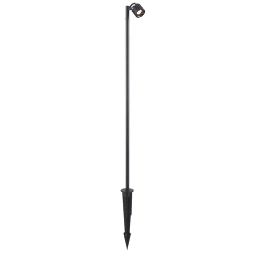 RILTO POST LIGHT 24v3wLED COB cab.1M D35 L60 H600 3000K 180Lm IP65 SPIKE H210 BLACK