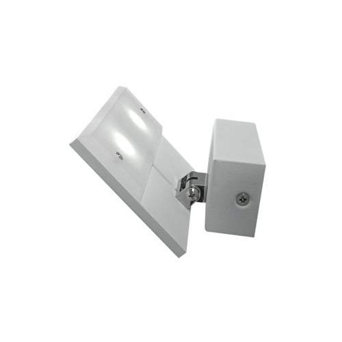 WALL Int City S/M ADJ 6W RECT Uplighter Matt Wh 3K 244 Lm