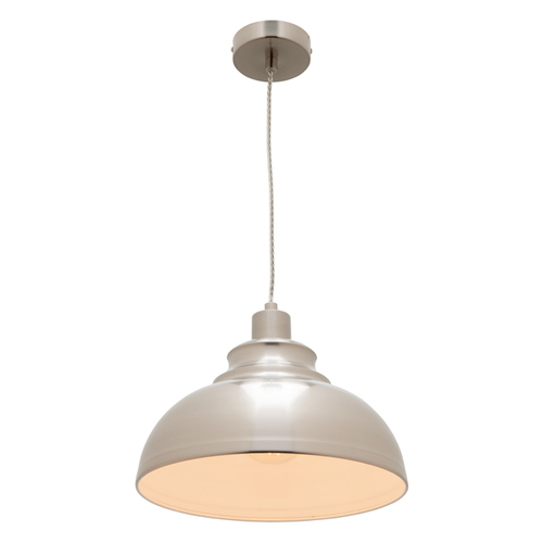 RISTO 1LT PENDANT SATIN CHROME