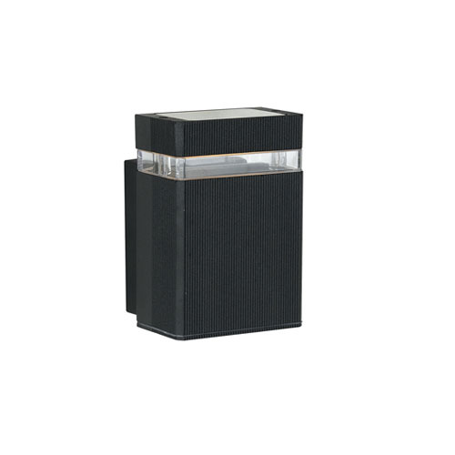 ROLAND 1 EXT WALL LAMP 35wGU10  H:165  IP44 BLACK