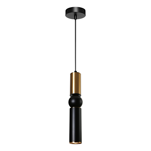 ROLO 1LT PENDANT BLACK/GOLD