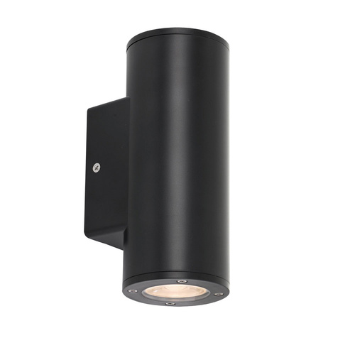 RVIN EX2 WALL LAMP 2x6wGU10max  H:185 D:76  IP54 BLACK