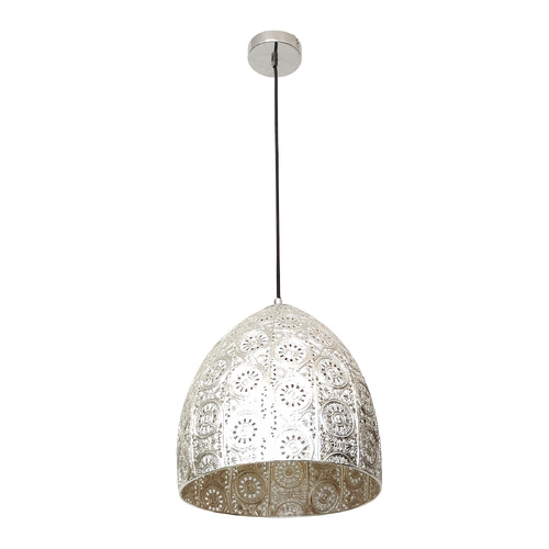 PENDANT ES 60W Ellipse Chrome Steel OD310 X L320m