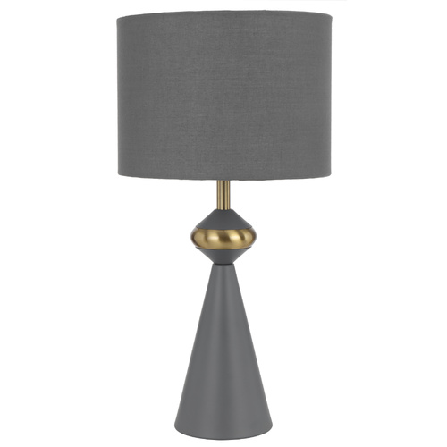 SATILLO TABLE LAMP 25wE27max D250 H480 INLINE SWTCH GREY