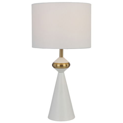 SATILLO TABLE LAMP 25wE27max D250 H480 INLINE SWTCH WHITE
