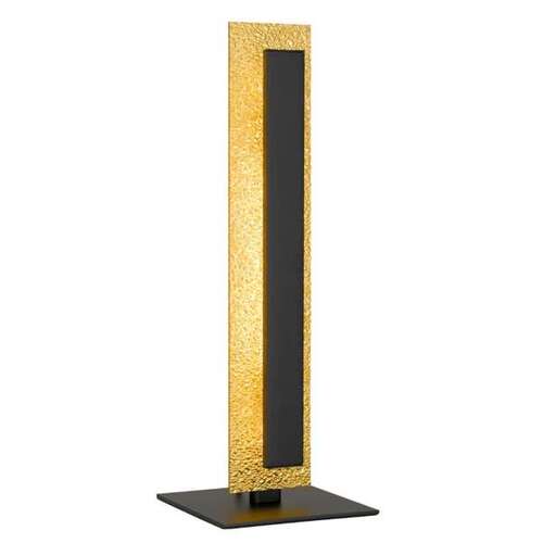 SERANO TABLE LAMP 9W LED DIM  H:420 D:150 ACRYLIC GOLD 3000K 670 Lm