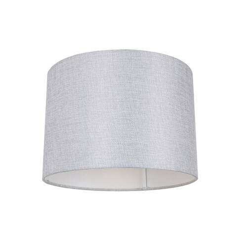 DIY Lampshade Grey Fabric DRUM OD320mm