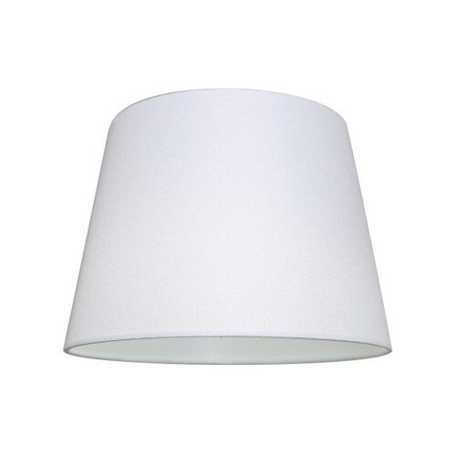 DIY Lampshade White Fabric SLANTED OD320mm