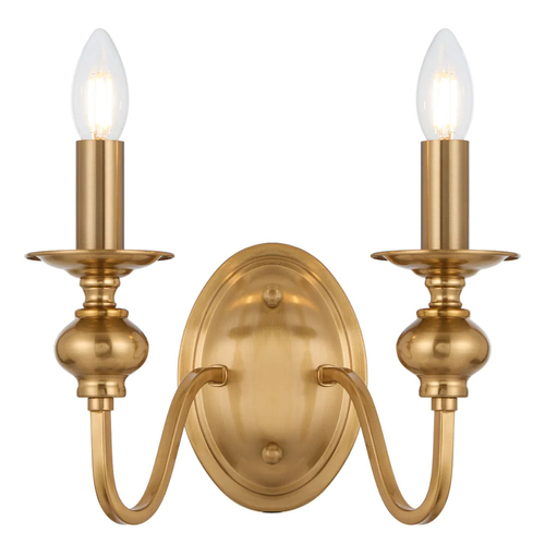 SIEDEL 2LT WALL LIGHT 2x25wE14max P:200 L:290 H:230 COPPER