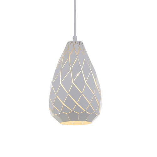 SIMON 15 PENDANT 25wE27max D:150 H:240 WHITE/WHITE TEXTILE CABLE: 2.0m