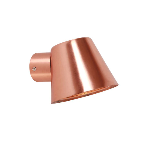 WALL S/M GU10 CONE Cop IP44 Glass Diff