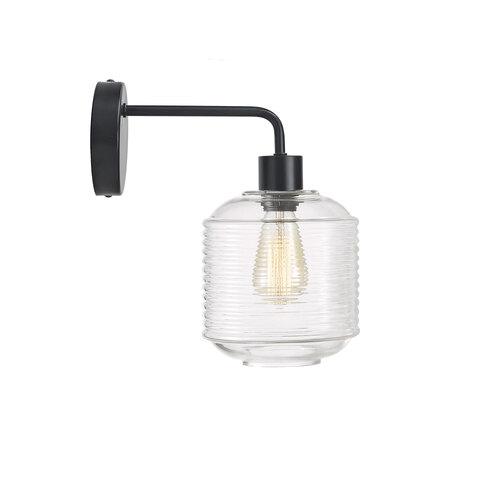 MARCONI WALL LIGHT CLEAR GLASS