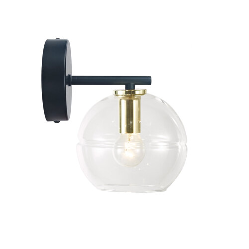 RENO WALL LIGHT CLEAR GLASS