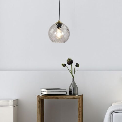 TWIST.20 1 LT PENDANT BRUSHED BRASS