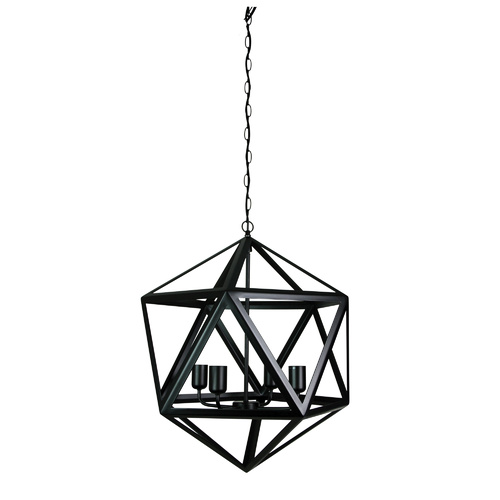 GEO 4 PENDANT MATT BLACK