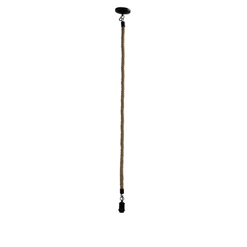 ROPE SINGLE PENDANT 2000 SUSPENSION BLACK