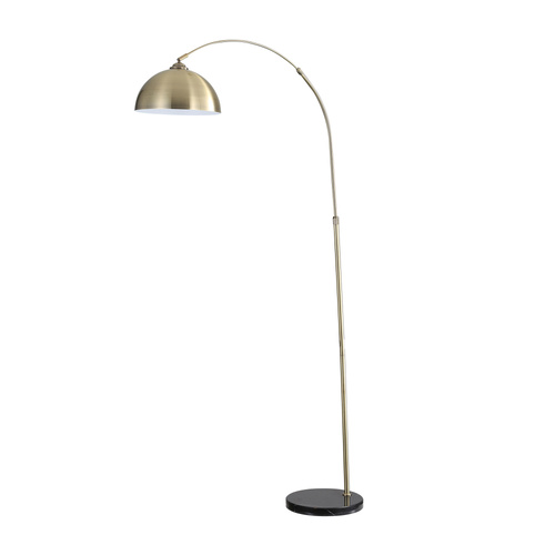 MARMO FLOOR LAMP ANT BRASS