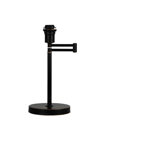 KINGSTON SWING ARM TL BASE RUBBED BRONZE